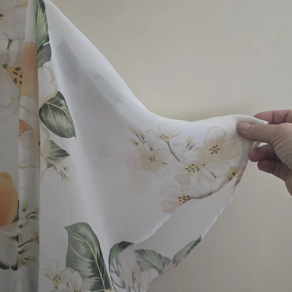 FARM RIO Floral White Dress Xl - Picture 9 of 11